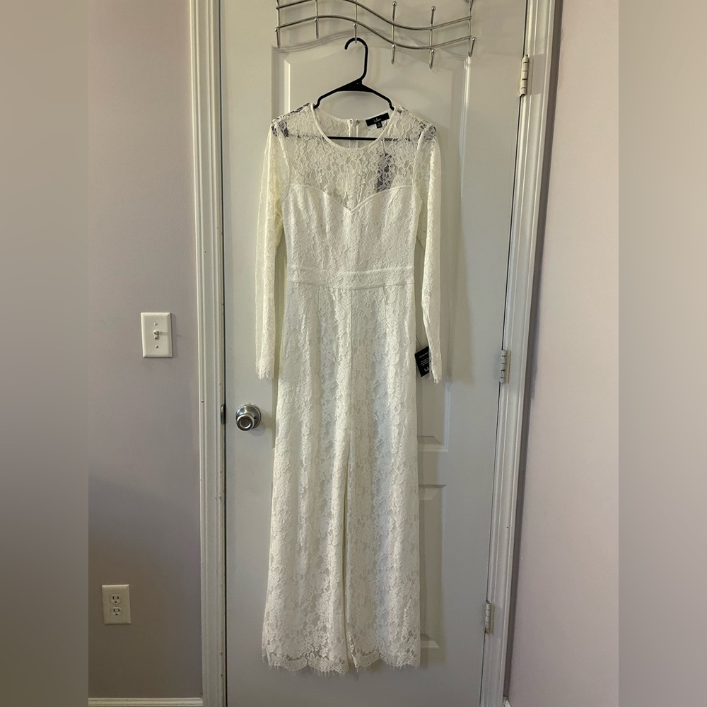NWT Lulu's lace jumpsuit